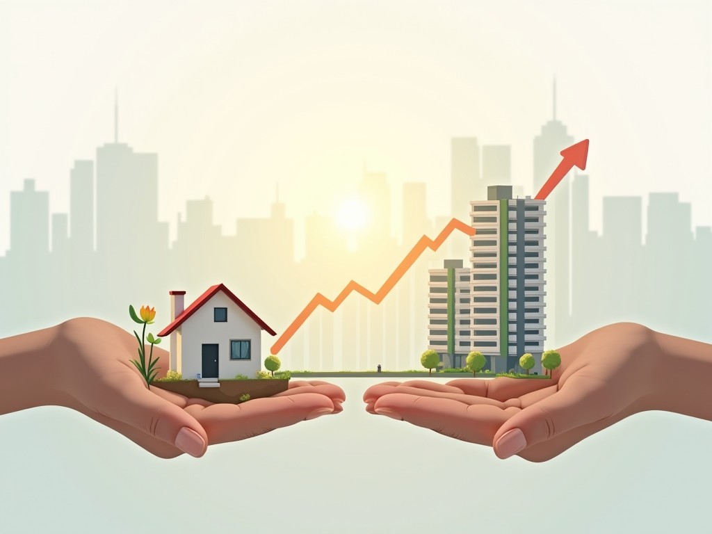 Đất Nền vs Chung Cư — Đầu Tư Gì Với Vốn Hạn Chế?