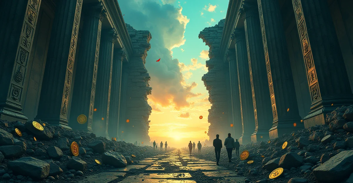 Hang Trò Chơi Tài Chính Toàn Cầu Đang Sụp Đổ — Và Bitcoin Là Lối Thoát